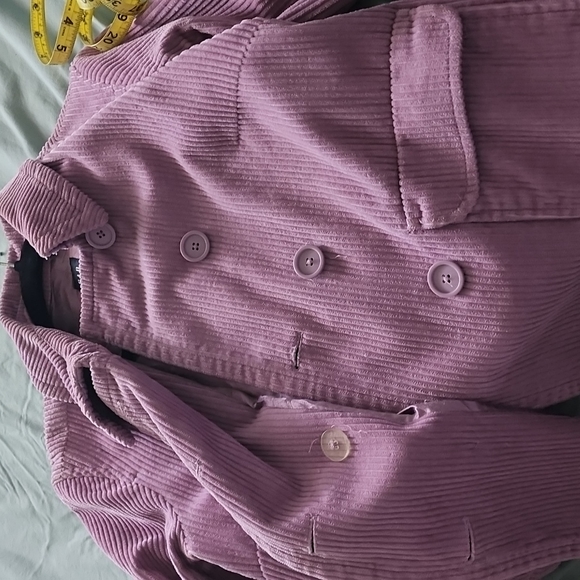 Vintage Gap Corduroy Y2K  LAVENDER  Jacket SZ Small - Picture 15 of 15